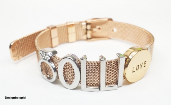Love Schieber für Mesh Armbänder